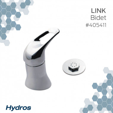 HYDROS LINK 405411 CROMO MONOCOMANDO BIDET